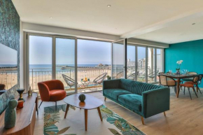 Logement d'exception, vue mer, au pied de la plage